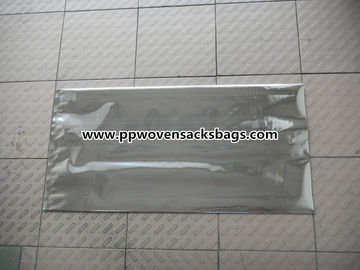食品等級の銀のアルミ ホイルの包装袋は注文の印刷を用いる袋を立てます