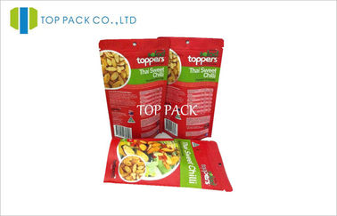 赤いペット/VMPET は/PE のジッパー食糧袋、300g を包むコーヒー粉ホイルを立てます