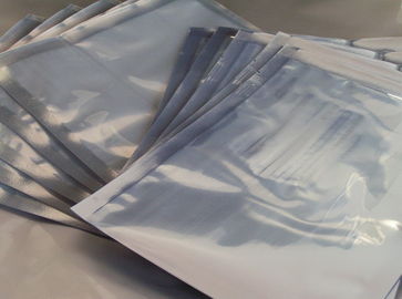 注文の印刷のジップ ロック式ホイル1側面の透明で明確なVMPET/アルミ ホイルの袋のプラスチック ホイルの包装袋