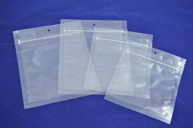 Eco のスナックの承認される明確な SGS の FDA を包む多ジッパーの袋