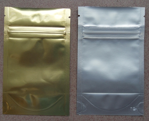 アルミ ホイルのジップ ロック式袋は種のための包装の袋を立てます