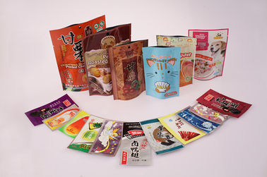 プリントされたプラスチックスナックバッグ PET / PE / AL / CPP 食品 柔軟なパッケージ