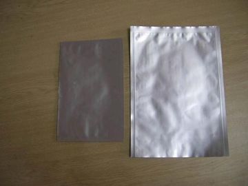 明白な銀 3 の電子プロダクトのために小さい側面のシールのアルミ ホイルの袋