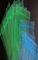 緑の小さい resealable ジッパー ロックのポリ袋は明確な多袋をカスタマイズしました