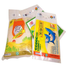 型抜きされた食品包装のプラスチック米袋/米のパッキング袋との 10kg
