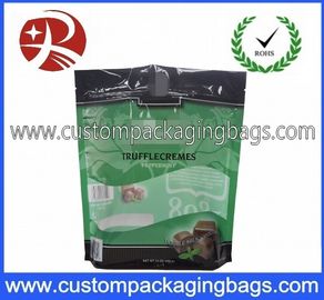 PE/PET/VMPETのプラスチック注文はキャンデーのための平底が付いている袋を立てます