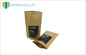 コーヒー豆 150g クラフト紙の sealable コーヒー バッグ 1 つの方法空気弁